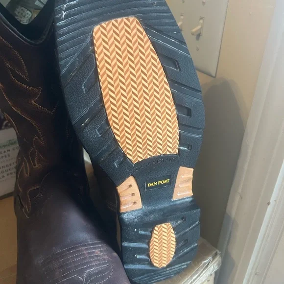 Dan Post safety toe work boots - Picture 6 of 7